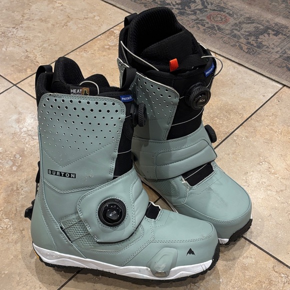 Burton Photon  Snowboard Boots in Mint Green, Step-On Wide. Used 5 Times, main image 16